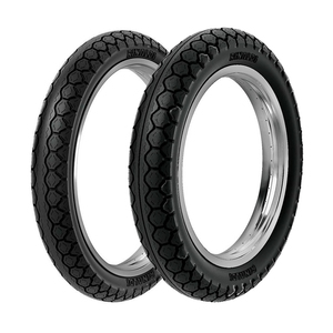 Jogo Pneus de Moto Rinaldi PD29 2.75-17 47P + 80/100-14 49L TT