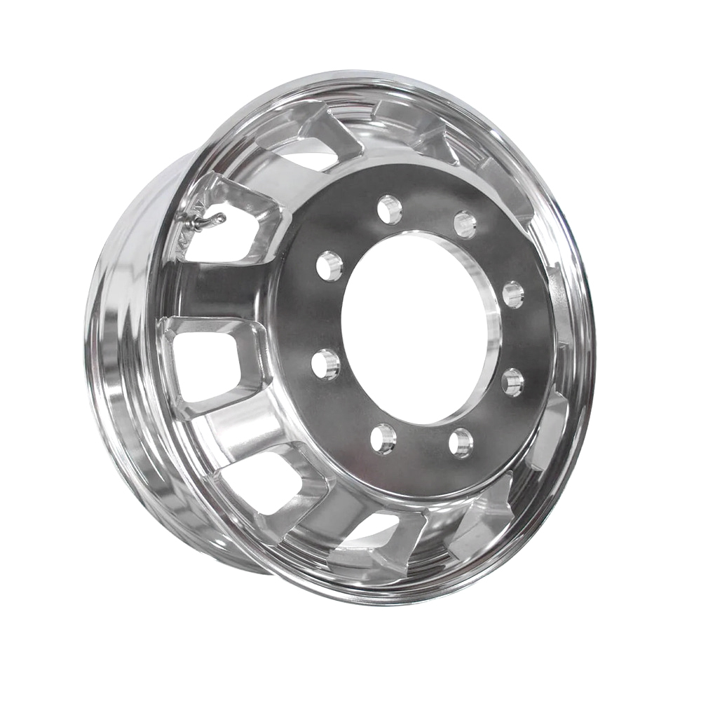 Imagen do produto Roda de Alumínio Injetado 17.5X6.00 8 Furos Abrilhantada S1001 Janela Quadrada F-4000 Speedmax