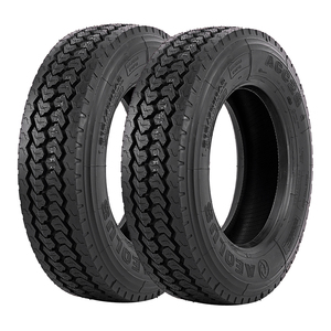 Jogo 2 Pneus Aeolus Aro 17.5 AGC28 235/75R17.5 143/141J 18 Lonas