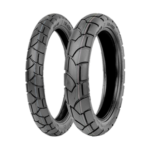 Jogo Pneus de Moto Vipal TR400 90/90-19 52P + 110/90-17 60P TT