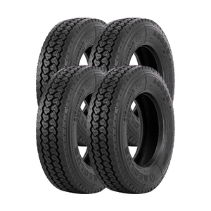 Jogo 4 Pneus Aeolus Aro 17.5 AGC28 235/75R17.5 143/141J 18 Lonas