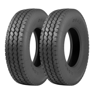 Jogo 2 Pneus DRC Aro 22.5 D843 12R22.5 152/149K 18 Lonas