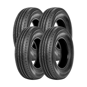 Jogo 4 Pneus Speedmax Aro 14 Drivemax Van V10 185R14C 102/100Q 8 Lonas