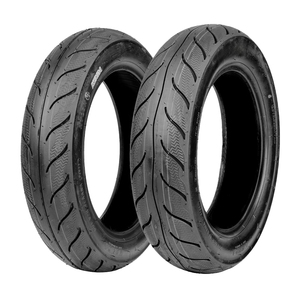 Jogo Pneus de Moto Kenda K6009 100/90-12 59J + 110/90-12 64J TL