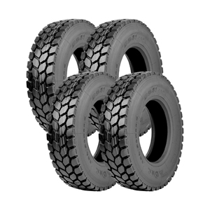 Jogo 4 Pneus DRC Aro 22.5 D941 295/80R22.5 152/149L 18 Lonas