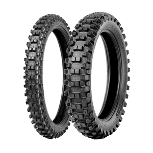 Jogo Pneus de Moto Mitas Terra Force-MX MH 80/100-21 51M + 100/90-19 57M TT