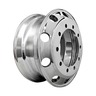 Roda de Alumínio Forjado 22.5X8.25 10 Furos Extra Brilho Borda Estreita Janela Redonda Speedmax