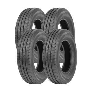 Jogo 4 Pneus Speedmax Aro 16 Drivemax Van V10 205/65R16C 107/105T 8 Lonas