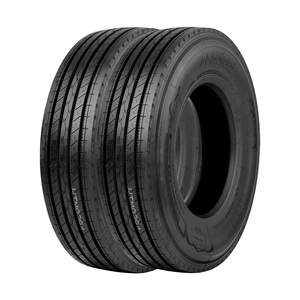 Jogo 2 Pneus Itaro Aro 22.5 ITS303 295/80R22.5 152L  18 Lonas - Direcional / Liso