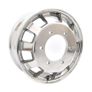 Roda Italspeed Aro 17.5 Speedline VM20-SAE 6.00X17.5 6 Furos Abrilhantada Janela Quadrada