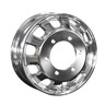 Roda de Alumínio Injetado 17.5X6.00 6 Furos Abrilhantada S1020 Janela Quadrada IVECO Speedmax