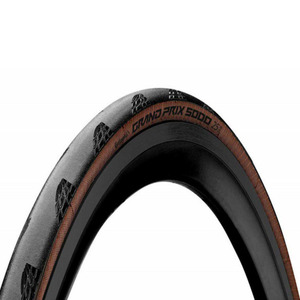 Pneu Bicicleta Continental Aro 700 Grand Prix 5000 700X28 TT Preto/Marrom Dobrável