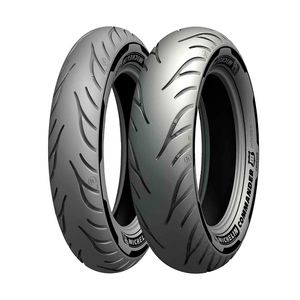 Jogo Pneus de Moto Michelin Commander III Cruiser 140/75R17 67V TL + 200/55R17 78V TL/TT