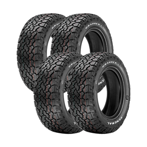 Jogo 4 Pneus General Tire by Continental Aro 16 Grabber A/TX 235/70R16 106T - Letras Brancas