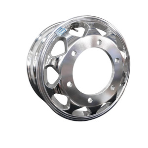 Roda de Alumínio Injetado 17.5X6.75 6 Furos Abrilhantada Speedline LT-1 VM15 Italspeed