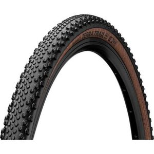 Pneu Bicicleta Continental Aro 700 Terra Trail 700X40 TL Preto/Marrom Dobrável